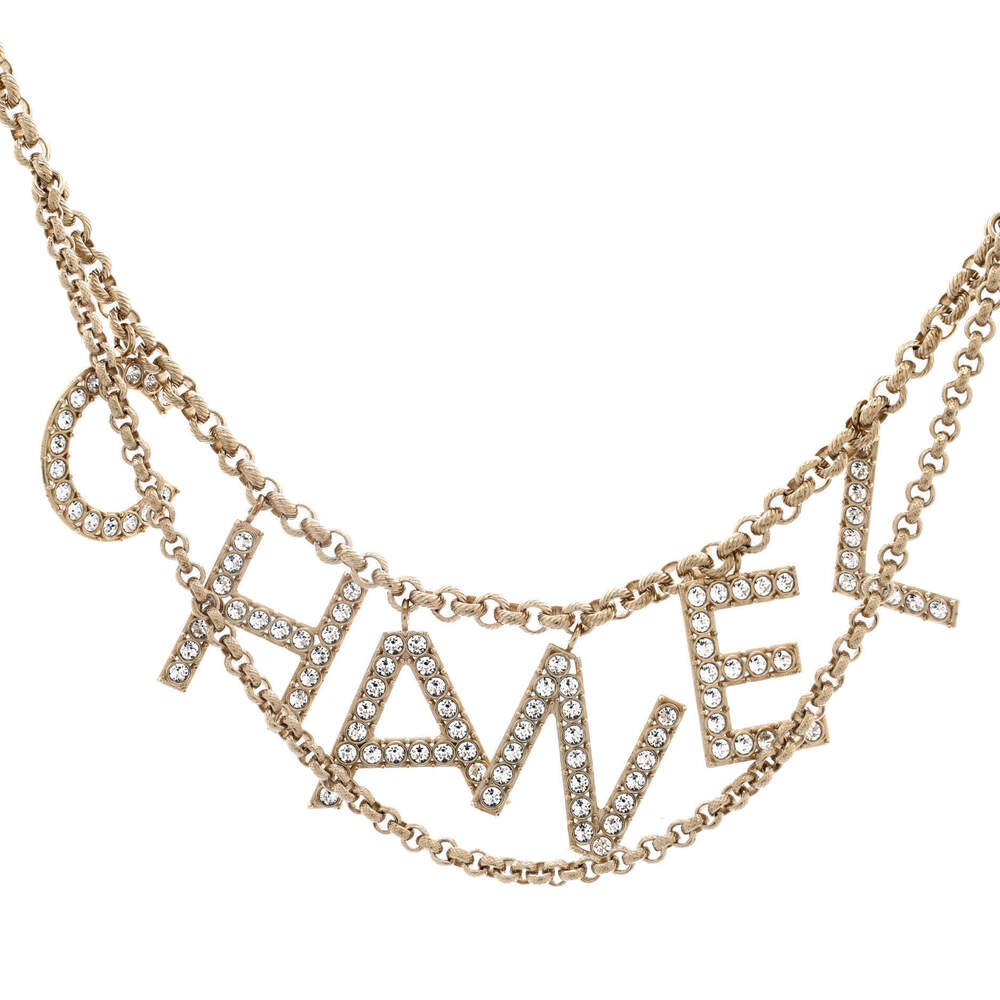 Chanel Logo Chain Belt